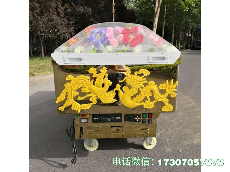 火葬场瞻仰冰棺